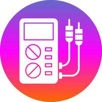 voltmeter vector icoon ontwerp