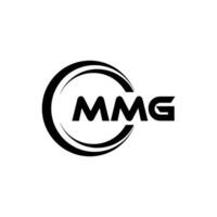 mmg logo ontwerp, inspiratie voor een uniek identiteit. modern elegantie en creatief ontwerp. watermerk uw succes met de opvallend deze logo. vector