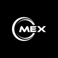 Mex logo ontwerp, inspiratie voor een uniek identiteit. modern elegantie en creatief ontwerp. watermerk uw succes met de opvallend deze logo. vector