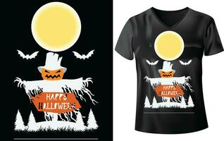 halloween t-shirt ontwerp vector