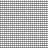 zwarte houndstooth stof naadloze vector patroon