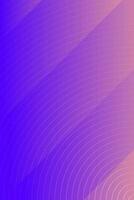 meetkundig patroon achtergrond gekleurde helling tussen blauw en roze met dun lijnen vector