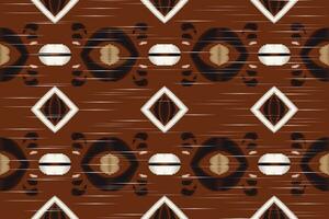 ikat damast paisley borduurwerk achtergrond. ikat vector meetkundig etnisch oosters patroon traditioneel.azteken stijl abstract vector illustratie.ontwerp voor textuur, stof, kleding, verpakking, sarong.