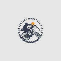 mountainbike-logo vector