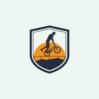 mountainbike-logo vector