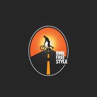 mountainbike logo vector