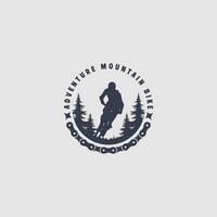 mountainbike-logo vector