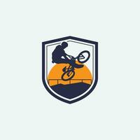 mountainbike-logo vector