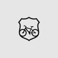 mountainbike logo vector