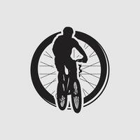 mountainbike-logo vector