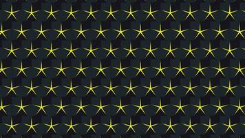 geel helling sterren achtergrond ontwerp vector