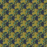 creatief abstract luipaard huid naadloos patroon. getextureerde camouflage achtergrond. modieus dier vacht behang. vector