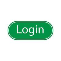 Log in icoon vector