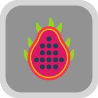 draak fruit vector icoon ontwerp