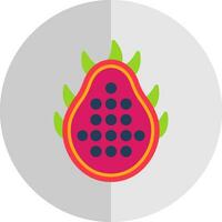 draak fruit vector icoon ontwerp