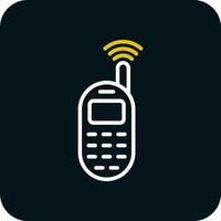 walkie talkie vector icoon ontwerp