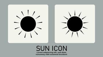 zonsopkomst of zonsondergang icoon, zon icoon vector geïsoleerd Aan wit achtergrond.