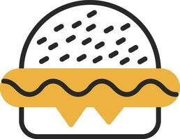 Hamburguer vector icoon ontwerp