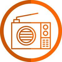 radio vector icoon ontwerp