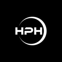 hph logo ontwerp, inspiratie voor een uniek identiteit. modern elegantie en creatief ontwerp. watermerk uw succes met de opvallend deze logo. vector