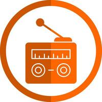 radio vector icoon ontwerp