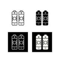 batterij vector pictogram