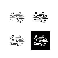 wind vector pictogram