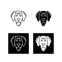 hond vector pictogram