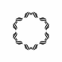 vector ornament sjabloon ontwerp logo. modern ornament vector voor bruiloft uitnodiging, achtergrond en afdrukken sjabloon ontwerp