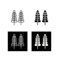 tarwe vector pictogram