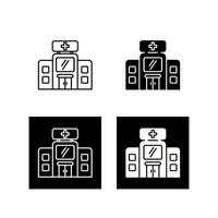 ziekenhuis vector pictogram