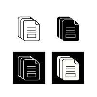 document vector pictogram