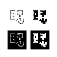 puzzel vector pictogram