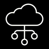 cloud computing vector icon