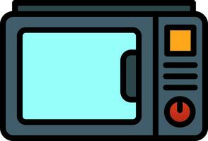 magnetronoven vector icoon ontwerp