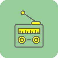 radio vector icoon ontwerp