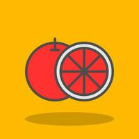 grapefruit vector icoon ontwerp