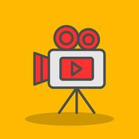 video film vector icoon ontwerp