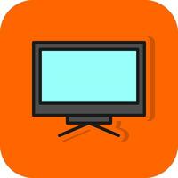 slim TV vector icoon ontwerp