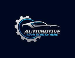 auto garage premium concept logo ontwerp vector