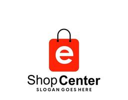 online winkel logo ontwerpen sjabloon vector