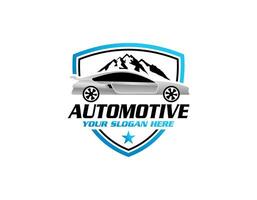 auto garage premium concept logo ontwerp vector