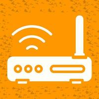 Wifi router vector icoon