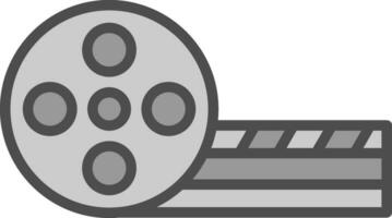 film haspel vector icoon ontwerp