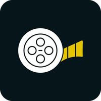 film haspel vector icoon ontwerp