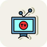 televisie vector icoon ontwerp