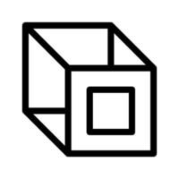 doos icoon vector symbool ontwerp illustratie