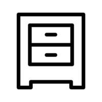 kabinet laden icoon vector symbool ontwerp illustratie
