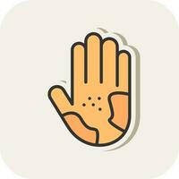 hand- vector icoon ontwerp