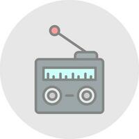 radio vector icoon ontwerp